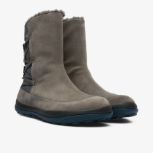 Camper Grey Ankle Boots Womens - Peu Pista Online Ireland | YAHXI4736